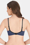 Amante Smooth Dreams Padded Non Wired Full Coverage T-Shirt Bra - Insignia Blue — thumbnail 2